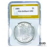 1885 Morgan Silver Dollar PGA Brilliant UNC