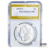 1879-O Morgan Silver Dollar PGA Brilliant UNC