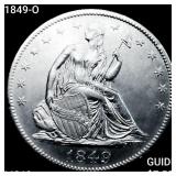 1849-O Seated Liberty Half Dollar UNCIRCULATED