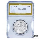1925 Stone Mountain Half Dollar PGA MS66