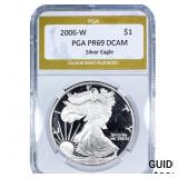 2006-W Silver Eagle PGA PR69 DCAM
