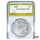 1880 Morgan Silver Dollar PGA Brilliant UNC