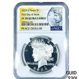 2023-S Silver Peace Dollar NGC PF70 Ultra Cameo