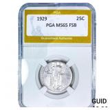1929 Standing Liberty Quarter PGA MS65 FSB