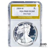2004-W Silver Eagle PGA PR69 DCAM
