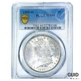 1885-O Morgan Silver Dollar PCGS MS64