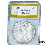 1987 Silver Eagle PGA MS70