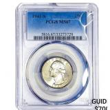 1941-S Washington Silver Quarter PCGS MS67