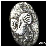Greek Ionia Klazomenial 499-494 BC Silver Diobol
