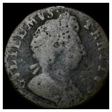 1699 Great Britain Copper 1 Farthing