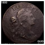 1800 Draped Bust Large Cent HIGH GRADE