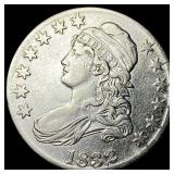 1832 Capped Bust Half Dollar CHOICE AU