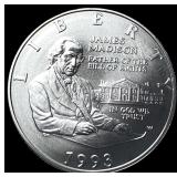 1993-S Bill of Rights Silver Half Dollar SUPERB GE