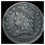 1858-O Silver Half Dollar LIGHTLY CIRCULATED