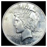 1923 Silver Peace Dollar CHOICE BU