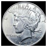 1935 Silver Peace Dollar CHOICE BU