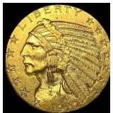 1910 Indian Head Half Eagle $5 Gold UNCIRCULATED