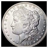 1894-S Silver Morgan Dollar CHOICE AU