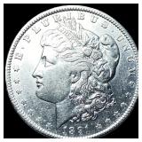 1891-S Silver Morgan Dollar CHOICE AU