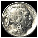 1913-D Buffalo Nickel Type 2 CHOICE AU