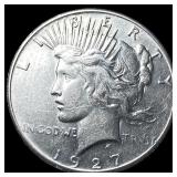 1927 Peace Silver Dollar CHOICE AU