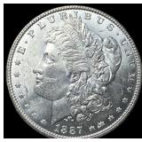 1887 Morgan Silver Dollar CHOICE BU