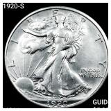 1920-S Walking Liberty Half Dollar UNCIRCULATED