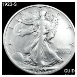 1923-S Walking Liberty Half Dollar CLOSELY UNC