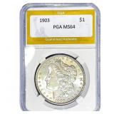 1903 Morgan Silver Dollar PGA MS64