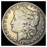 1896-S Silver Morgan Dollar NEARLY UNCIRCULATED