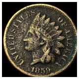 1859 Indian Head Cent LIGHTLY CIRCULATED