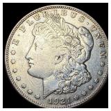 1921-S Silver Morgan Dollar NEARLY UNCIRCULATED