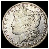 1889 Morgan Silver Dollar NEARLY UNCIRCULATED