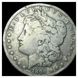 1890-CC Silver Morgan Dollar NEARLY UNCIRCULATED