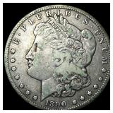 1890-CC Silver Morgan Dollar NEARLY UNCIRCULATED