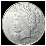 1923 Silver Peace Dollar UNCIRCULATED