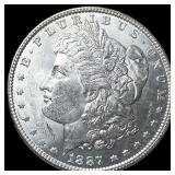 1887 Silver Morgan Dollar UNCIRCULATED