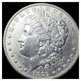 1879-S Rev. 78 Silver Morgan Dollar CHOICE AU