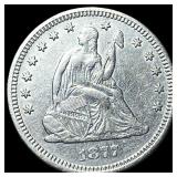 1877 Seated Liberty Quarter UNCIRCULATED
