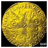 1515-1519 France Gold Ecu d'Or