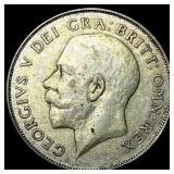1924 Great Britain Silver 1 Shilling