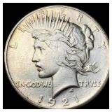 1921 Silver Peace Dollar LIGHTLY CIRCULATED