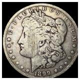 1899 Micro O Morgan Silver Dollar ABOUT UNCIRCULAT