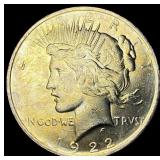 1922 Silver Peace Dollar CHOICE BU
