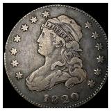 1820 Capped Bust Quarter NEARLY UNCIRCULATED