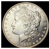 1887 Morgan Silver Dollar GEM BU