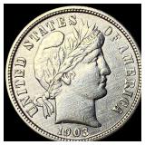 1903 Barber Dime UNCIRCULATED