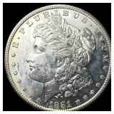 1881 Morgan Silver Dollar CHOICE BU