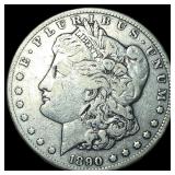 1890-CC Silver Morgan Dollar NEARLY UNCIRCULATED