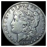 1890-CC Silver Morgan Dollar NEARLY UNCIRCULATED